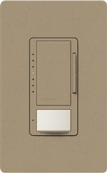 Lutron MSCL-VP153M-MS Maestro CL Vacancy Sensor (Manual ON/Auto-OFF) and Dimmer, 600W Incandescent, 150W CFL or LED Single Pole / Multi Location Dimmer in Mocha Stone