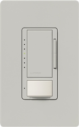 Lutron MSCL-VP153M-PD Maestro CL Vacancy Sensor (Manual ON/Auto-OFF) and Dimmer, 600W Incandescent, 150W CFL or LED Single Pole / Multi Location Dimmer in Palladium