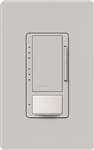 Lutron MSCL-VP153MH-PD Maestro CL Vacancy Sensor (Manual ON/Auto-OFF) and Dimmer, 600W Incandescent, 150W CFL or LED Single Pole / Multi Location Dimmer in Palladium