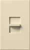 Lutron N-1003P-BE Nova 1000W Incandescent / Halogen Single Pole / 3-Way Preset Dimmer in Beige