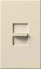 Lutron N-1003P-LA Nova 1000W Incandescent / Halogen Single Pole / 3-Way Preset Dimmer in Light Almond