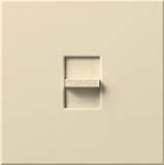 Lutron NF-10-277-BE Nova 277V / 8A Fluorescent 3-Wire / Hi-Lume LED Single Pole Slide-to-Off Dimmer in Beige