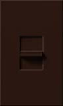 Lutron NLV-600-BR Nova 450W Magnetic Low Voltage Single Pole Slide-to-Off Dimmer in Brown