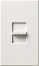 Lutron NLV-603P-WH Nova 450W Magnetic Low Voltage Single Pole / 3-Way Preset Dimmer in White