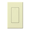 Lutron NT-BI-AL Nova T Blank Insert in Almond, Matte Finish