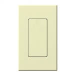 Lutron NT-BI-AL Nova T Blank Insert in Almond, Matte Finish