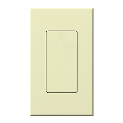 Lutron NT-BI-AL Nova T Blank Insert in Almond, Matte Finish