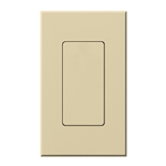 Lutron NT-BI-IV Nova T Blank Insert in Ivory, Matte Finish