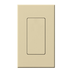 Lutron NT-BI-IV Nova T Blank Insert in Ivory, Matte Finish