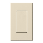 Lutron NT-BI-LA Nova T Blank Insert in Light Almond, Matte Finish