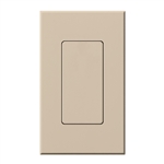 Lutron NT-BI-TP Nova T Blank Insert in Taupe, Matte Finish