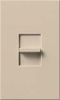 Lutron NTF-103P-277-TP Nova T 277V / 6A Fluorescent 3-Wire / Hi-Lume LED Single Pole / 3-Way Preset Dimmer in Taupe, Matte Finish