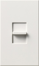 Lutron NTLV-1003P-WH Nova T 800W Magnetic Low Voltage Single Pole / 3-Way Preset Dimmer in White, Matte Finish