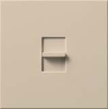Lutron NTLV-1503P-TP Nova T 1200W Magnetic Low Voltage Single Pole / 3-Way Preset Dimmer in Taupe, Matte Finish