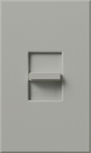 Lutron NTSTV-DV-GR Nova T 8 Amps LED / Fluorescent 0-10 VDC, Line Voltage Single Pole Slide-to-Off Dimmer in Gray, Matte Finish