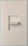 Lutron NTSTV-DV-TP Nova T 8 Amps LED / Fluorescent 0-10 VDC, Line Voltage Single Pole Slide-to-Off Dimmer in Taupe, Matte Finish