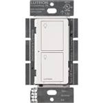 Lutron PD-6ANS-WH Caseta Wireless 720W Incadescent/ Halogen/ ELV, 720VA MLV, 6A LED/ Fluorescent, Neutral-Wire Switch, White
