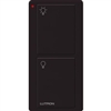 Lutron PJ2-2B-GBL-L01 Pico Wireless Control with indicator LED, 434 Mhz, 2-Button with Icon Engraving in Black