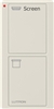 Lutron PJ2-2B-GLA-S08 Pico Wireless Control with indicator LED, 434 Mhz, 2-Button with Screen Icon Engraving in Light Almond
