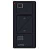 Lutron PJ2-2BRL-GBL-S01 Pico Wireless Control with indicator LED, 434 Mhz, 2-Button with Raise/Lower and Shade Icon Engraving in Black