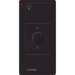 Lutron PJ2-3BRL-BL-L01R Pico Wireless Control for Caseta Wireless, 3-Button with Raise/Lower in Black
