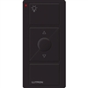 Lutron PJ2-3BRL-GBL-L01 Pico Wireless Control with indicator LED, 434 Mhz, 3-Button with Raise/Lower and Icon Engraving in Black