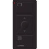 Lutron PJ2-3BRL-GBL-S01 Pico Wireless Control with indicator LED, 434 Mhz, 3-Button with Raise/Lower and Shade Icon Engraving in Black