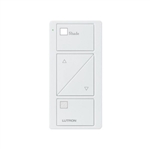 Lutron PJ2-4B-TSW-EL2 Pico 4-Button Wireless Remote, Scene Control for Light, with Custom Engraving, in Matte White