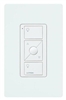 Lutron PJ2-WALL-WH-L01 Pico Wireless Control for Caseta Wireless with Faceplate and Wallmount Kit, 3-Button with Raise/Lower in White