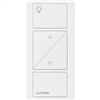 Lutron PX-2BRL-GWH-I01 Pico Wired Control, 2-Button with Raise/Lower and Icon Engraving in White