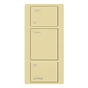 Lutron PX-3B-GIV-I01 Pico Wired Control, 3-Button with Icon Engraving in Ivory