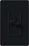 Lutron S2-L-BL Skylark 2 x 300W Incandescent / Halogen Single Pole Dual Dimmer in Black