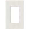 Lutron SC-1-LG Claro Satin Screwless Wallplate 1 Gang in Lunar Gray