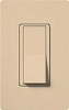 Lutron SC-1PS-DS Claro Satin 15A Single Pole Switch in Desert Stone