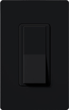 Lutron SC-1PS-MN Claro Satin 15A Single Pole Switch in Midnight