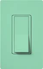 Lutron SC-1PS-SG Claro Satin 15A Single Pole Switch in Sea Glass