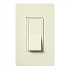 Lutron SC-1PSH-BI Claro Satin 15A Single Pole Switch in Biscuit