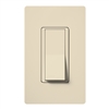 Lutron SC-1PSH-ES Claro Satin 15A Single Pole Switch in Eggshell