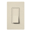 Lutron SC-1PSH-LS Claro Satin 15A Single Pole Switch in Limestone