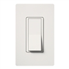 Lutron SC-1PSH-SW Claro Satin 15A Single Pole Switch in Snow