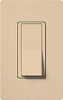 Lutron SC-3PS-DS Claro Satin 15A 3-Way Switch in Desert Stone