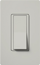 Lutron SC-3PS-PD Claro Satin 15A 3-Way Switch in Palladium