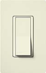 Lutron SC-3PSNL-BI Claro Satin 15A 3-Way Switch with Locator Light in Biscuit