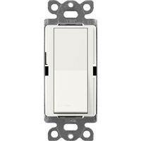 Lutron SC-4PS-RW Claro Satin 15A 4-Way Switch in Architectural White