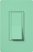 Lutron SC-4PSNL-SG Claro Satin 15A 4-Way Switch with Locator Light in Sea Glass