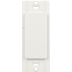 Lutron SC-BI-RW Satin Color Blank Insert in Architectural White