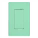 Lutron SC-BI-SG Satin Color Blank Insert in Sea Glass