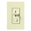 Lutron SCL-153P-AL Skylark 600W Incandescent, 150W CFL or LED Single Pole / 3-Way Dimmer in Almond