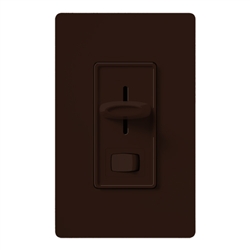 Lutron SCL-153P-BR Skylark 600W Incandescent, 150W CFL or LED Single Pole / 3-Way Dimmer in Brown