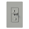 Lutron SCL-153P-GR Skylark 600W Incandescent, 150W CFL or LED Single Pole / 3-Way Dimmer in Gray